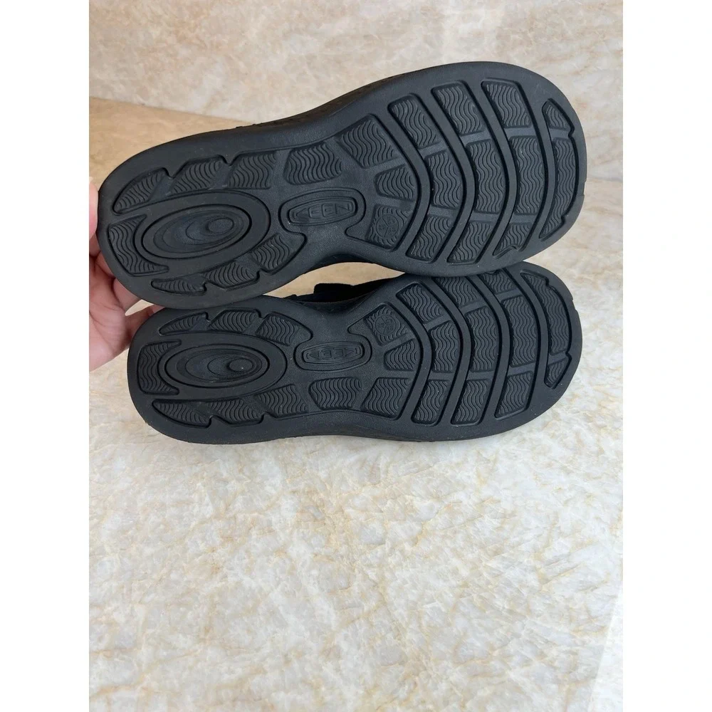 KEEN Men's Drift Creek Sandals US Size 10.5 Black Water Shoes‎ Open Toe Slip On